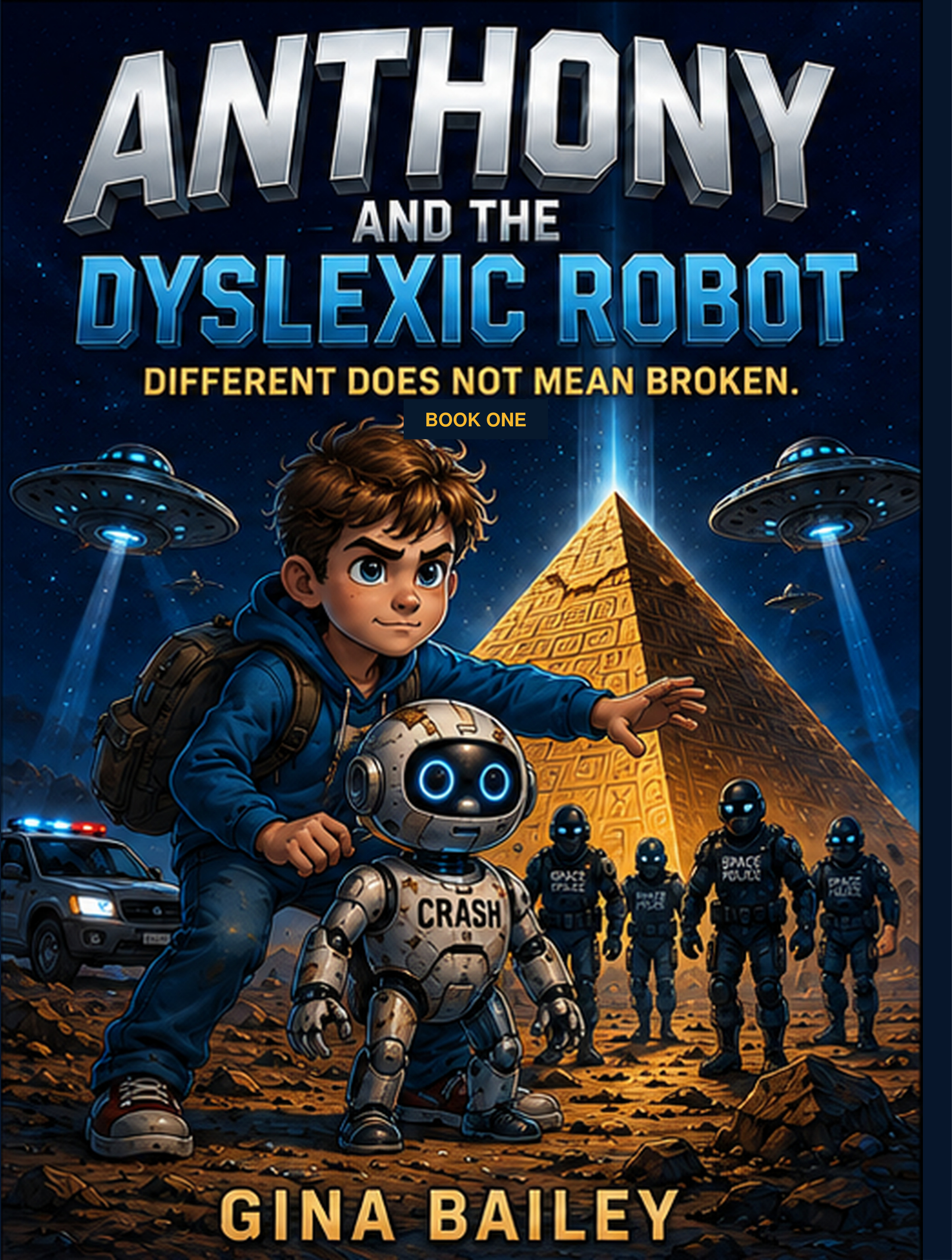 Cover of Anthony and the Dyslexic Robot